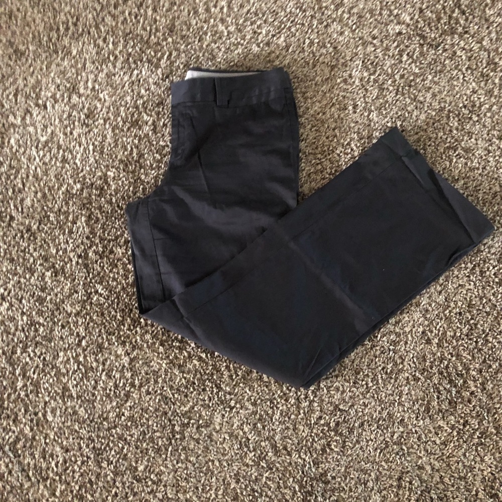 Banana Republic Grey Logan Fit Trousers
